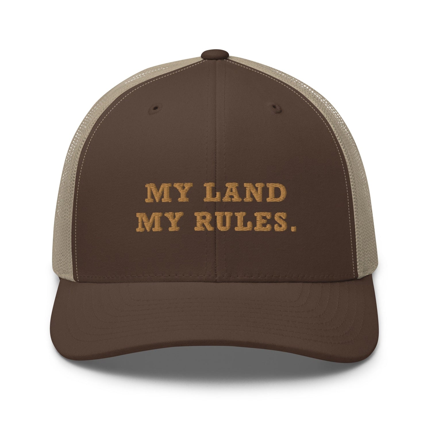 Yellowstone My Land My Rules Retro Trucker Hat - Paramount Shop