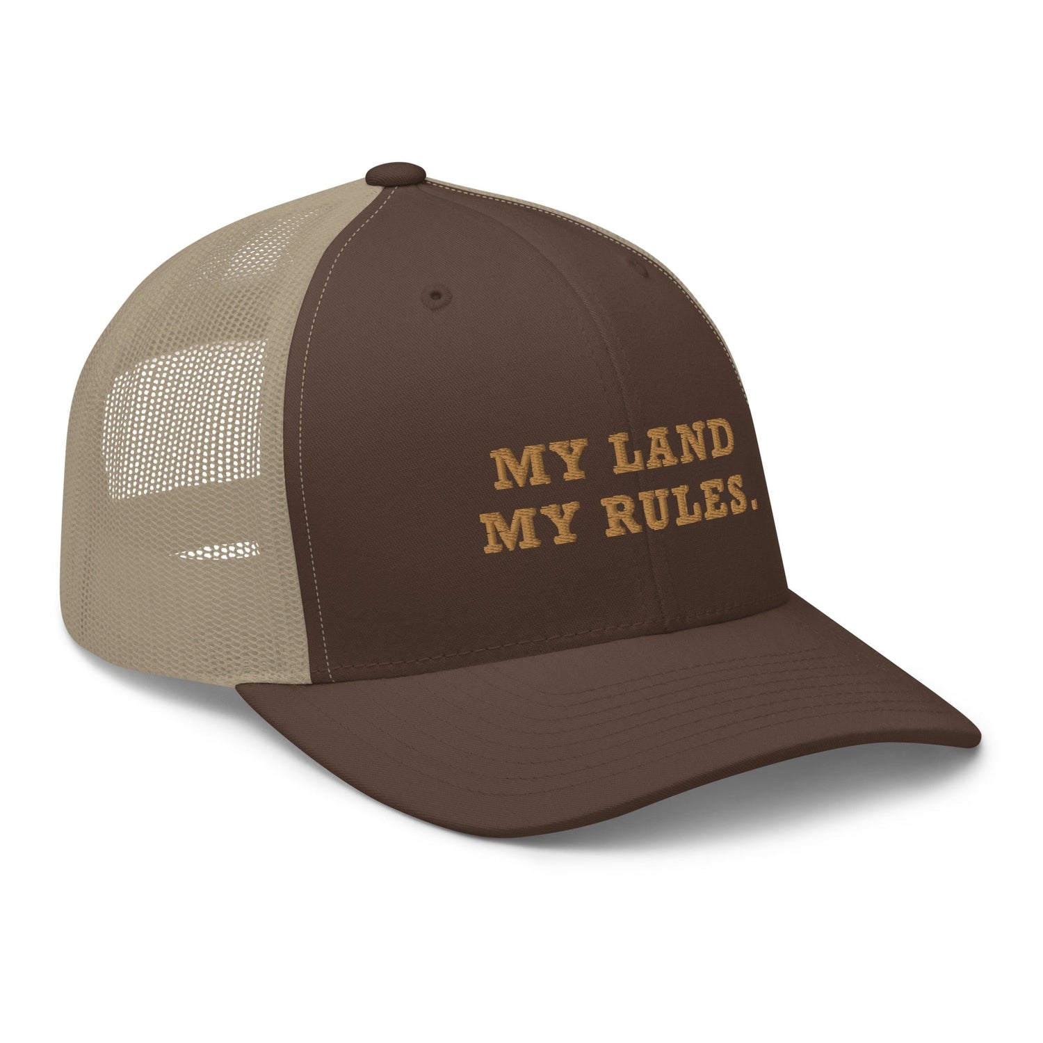 Yellowstone My Land My Rules Retro Trucker Hat - Paramount Shop