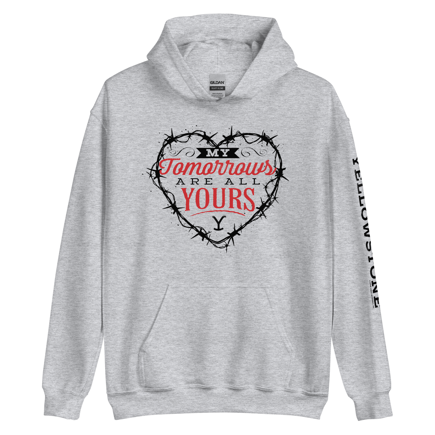 Yellowstone My Tomorrows Are All Yours Hooded Sweatshirt - Paramount Shop