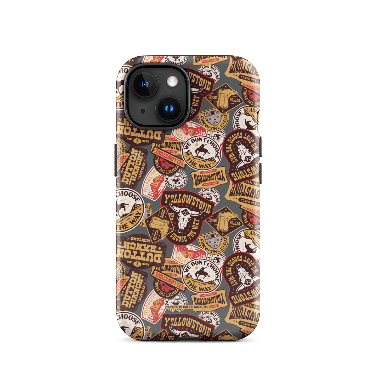 Yellowstone Patches Tough Phone Case - iPhone - Paramount Shop