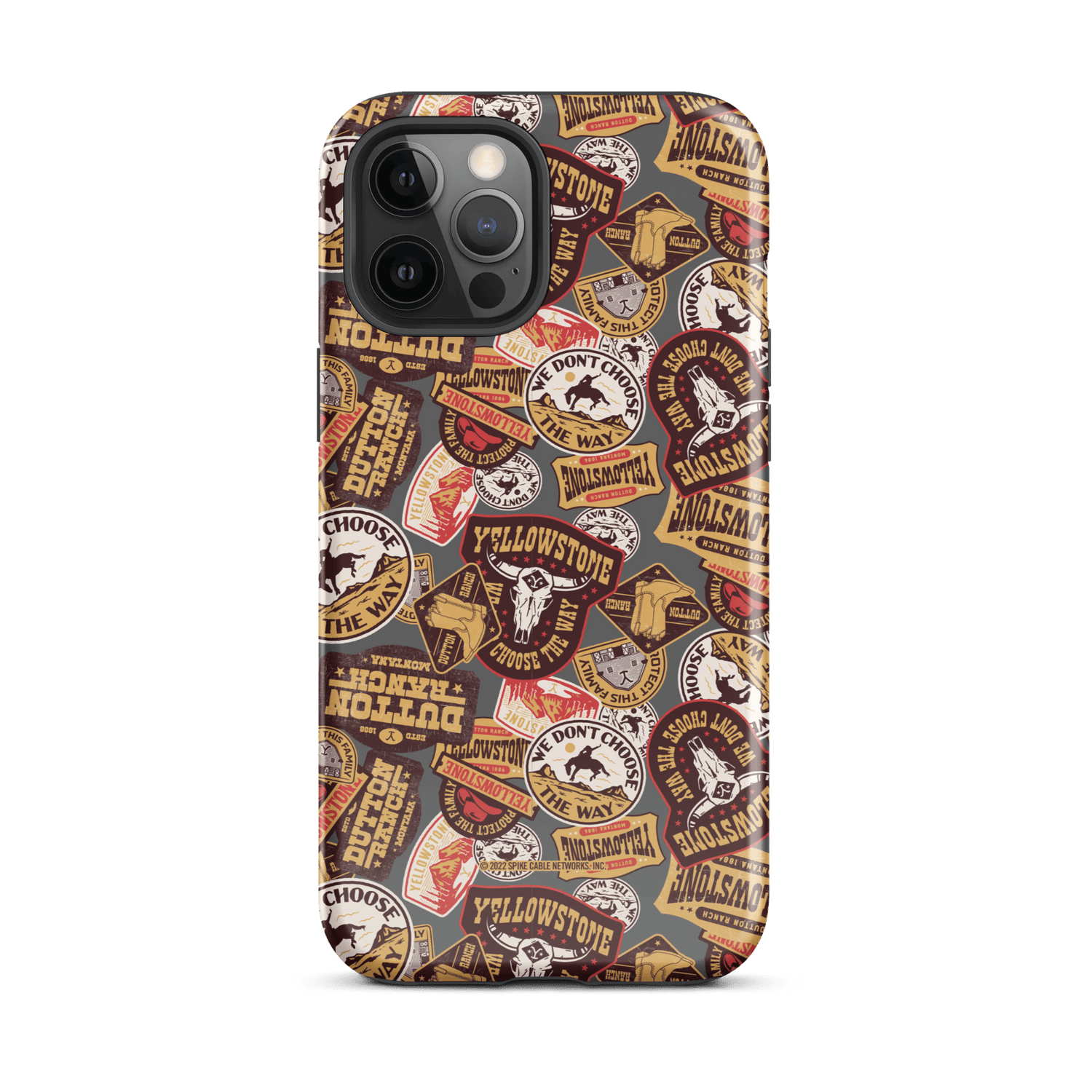 Yellowstone Patches Tough Phone Case - iPhone - Paramount Shop