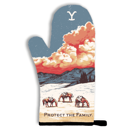 Yellowstone Protect the Family Oven Mitt - Paramount Shop
