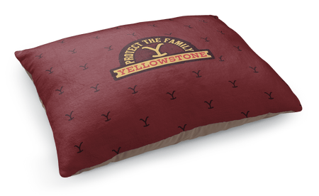 Yellowstone Protect the Family Patch Pet Bed - Paramount Shop