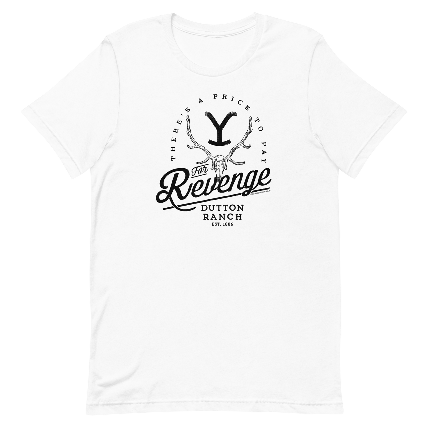 Yellowstone Revenge Neutral T - Shirt Adult T - Shirt - Paramount Shop