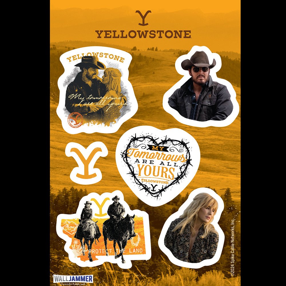 Yellowstone Rip & Beth Wall Stickers - Paramount Shop