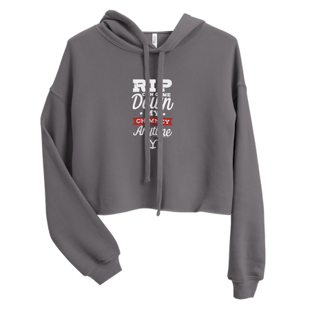 Yellowstone Rip Can Come Down My Chimney Any Time Women's Fleece Crop Hooded Sweatshirt - Paramount Shop