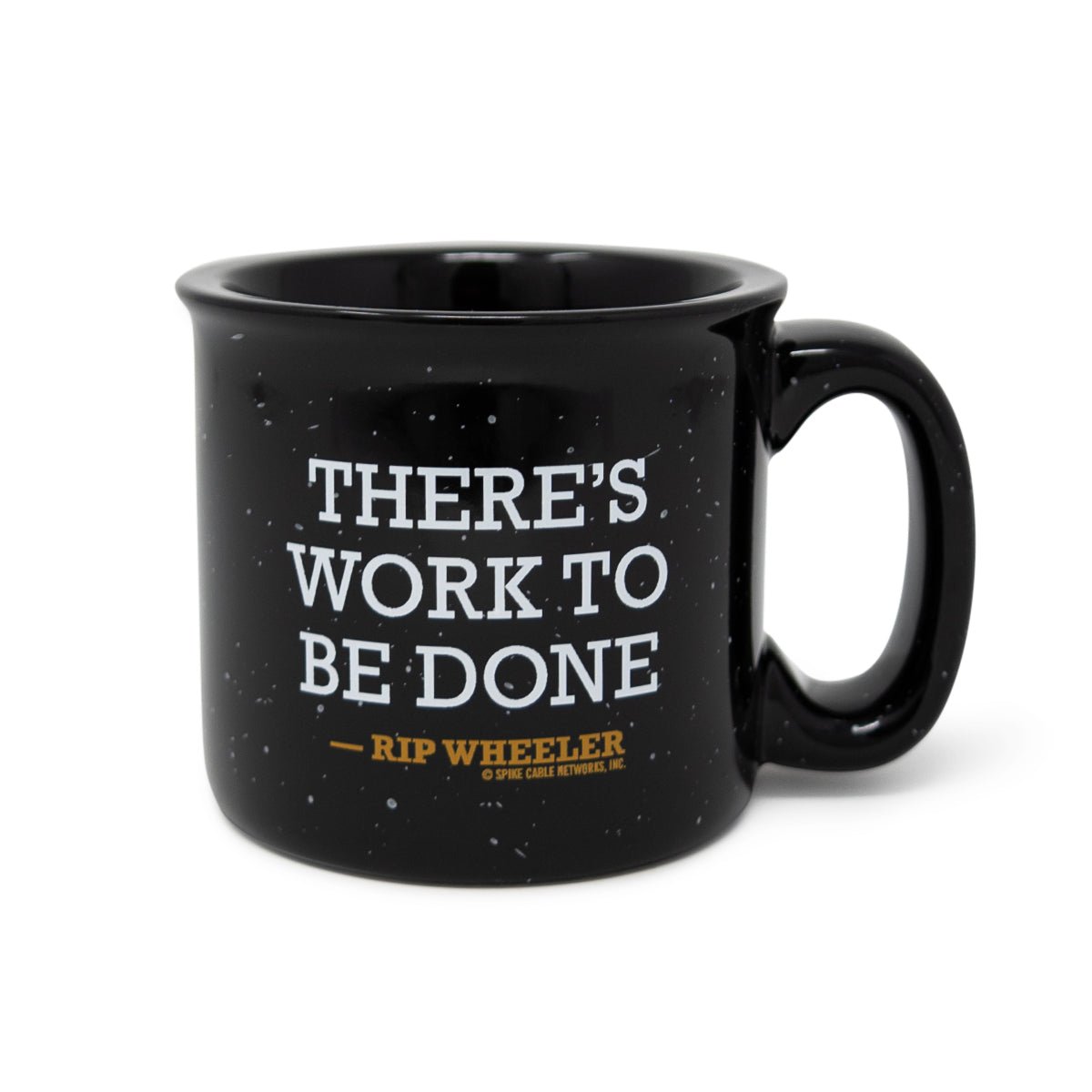 Yellowstone Rip Wheeler There's Work to Be Done 12 oz Campfire Mug - Paramount Shop