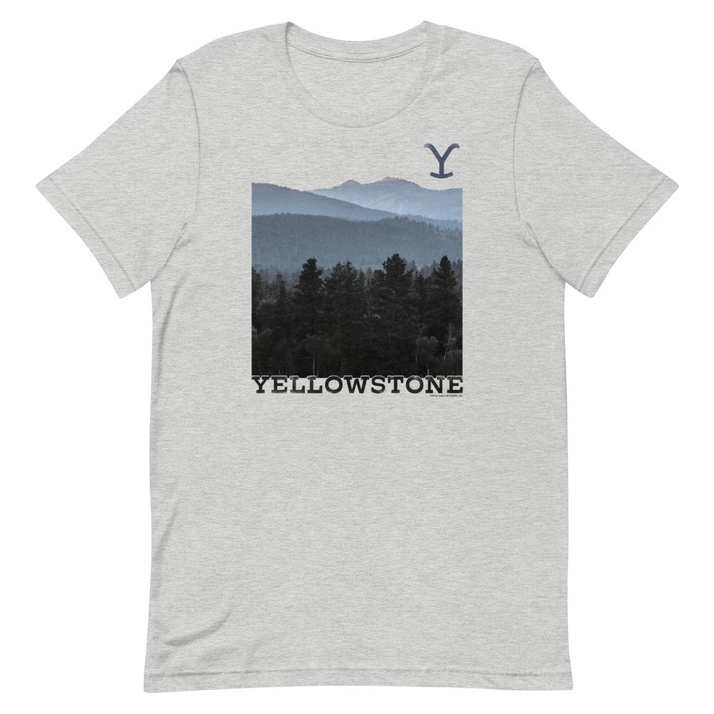 Yellowstone Scenery Short Sleeve T - Shirt - Paramount Shop
