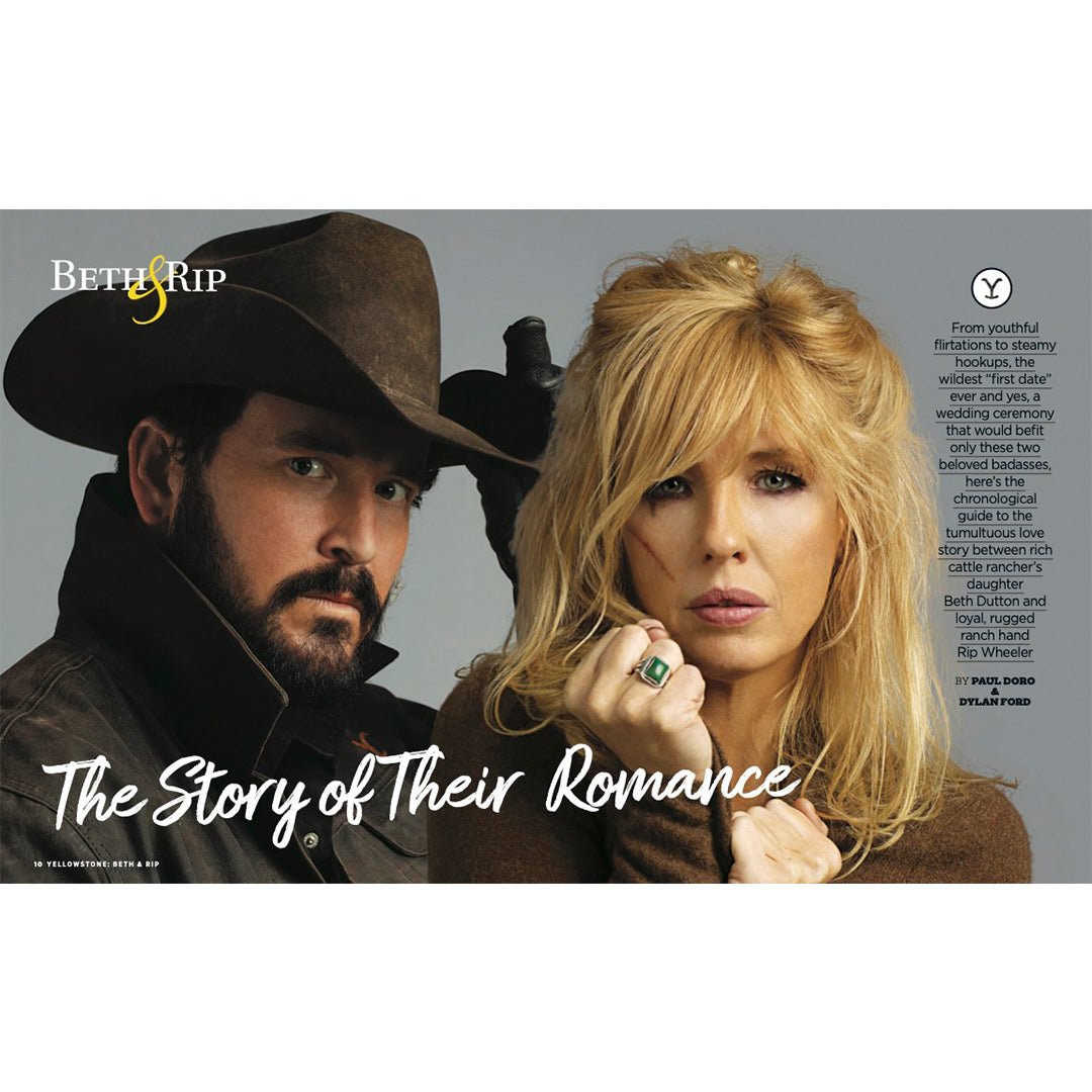 Yellowstone Special Collector's Edition Beth & Rip: Their Wild, Wild West Love Story Magazine - Paramount Shop