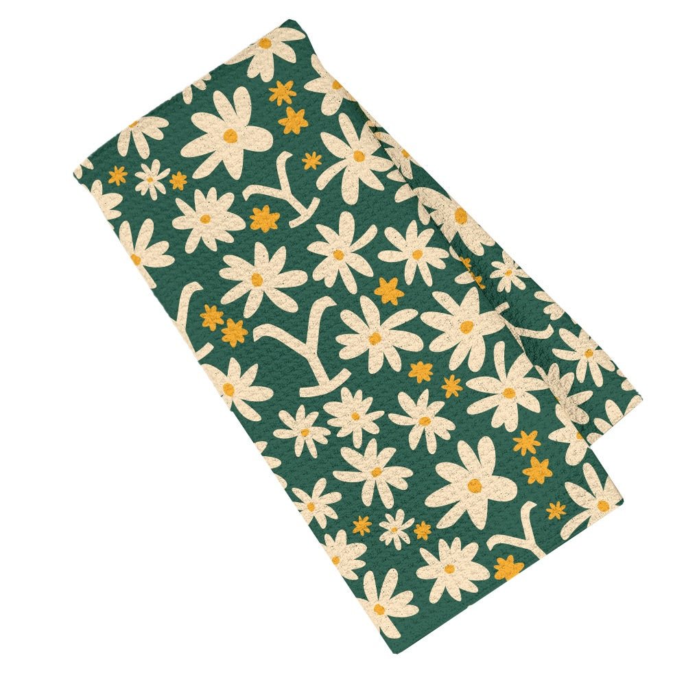 Yellowstone Summer Flowers Kitchen Towel - Paramount Shop