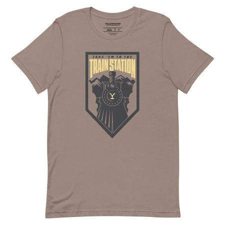 Yellowstone Take 'Em To The Train Station Badge Unisex T-Shirt - Paramount Shop