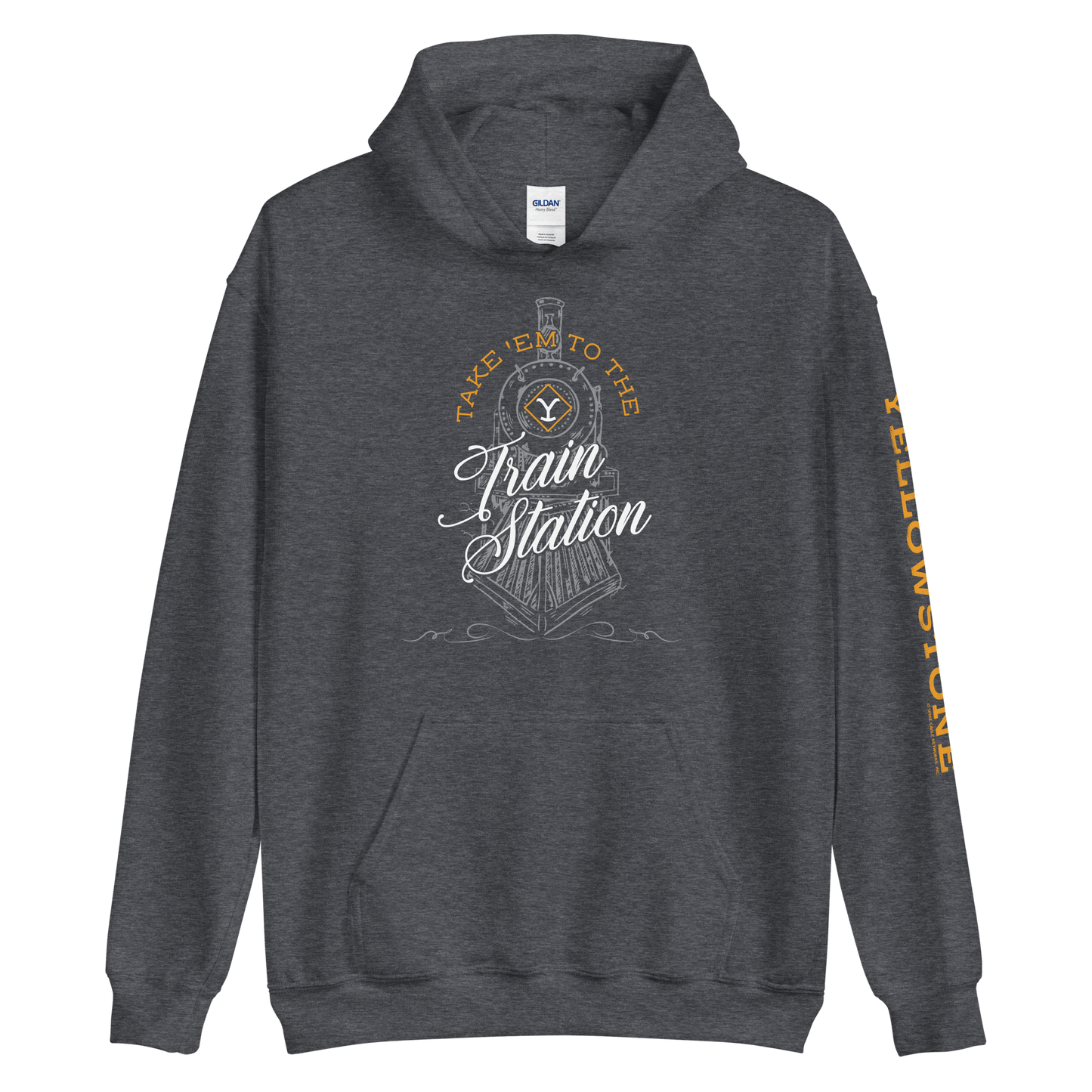 Yellowstone Take 'Em To The Train Station Hooded Sweatshirt - Paramount Shop