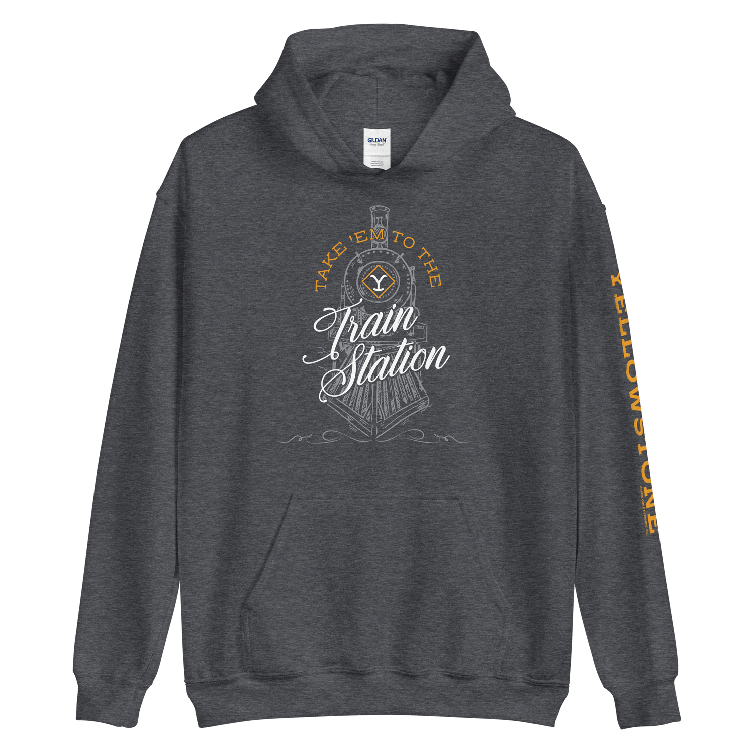 Yellowstone Take 'Em To The Train Station Hooded Sweatshirt - Paramount Shop