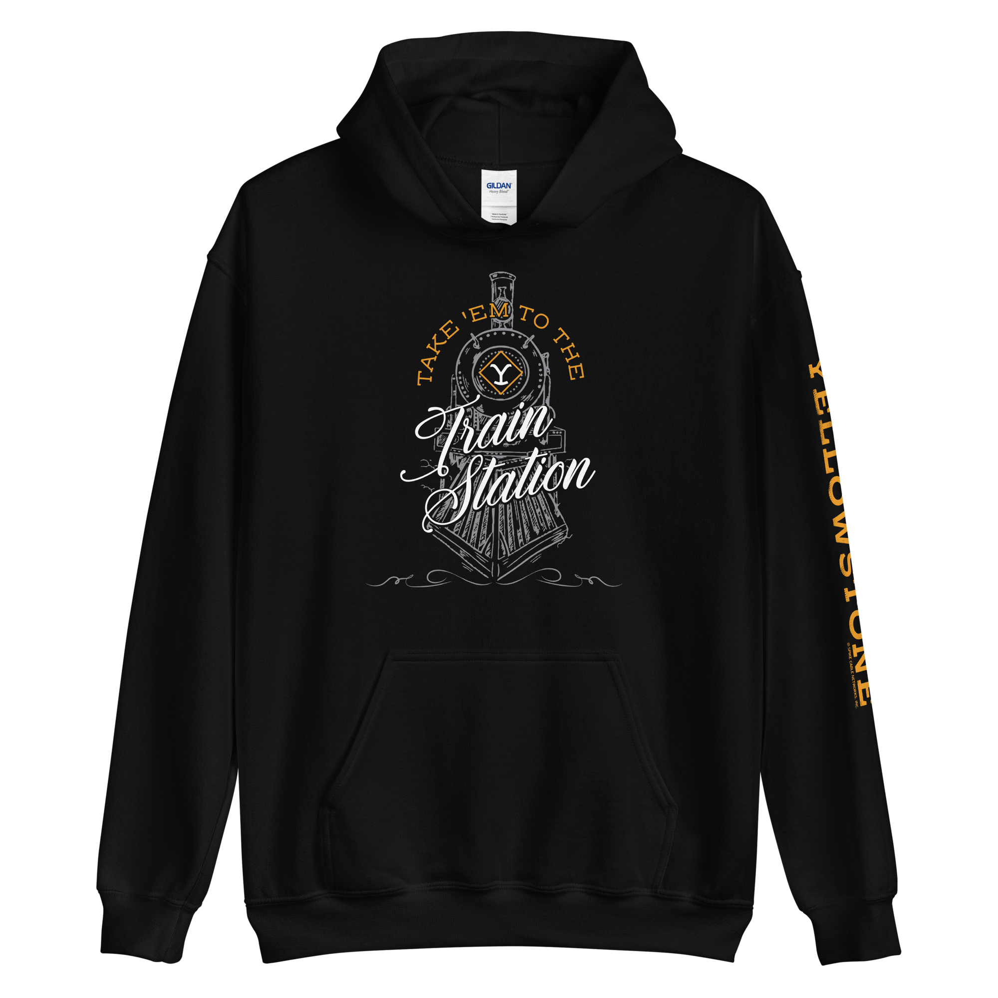 Yellowstone Take 'Em To The Train Station Hooded Sweatshirt