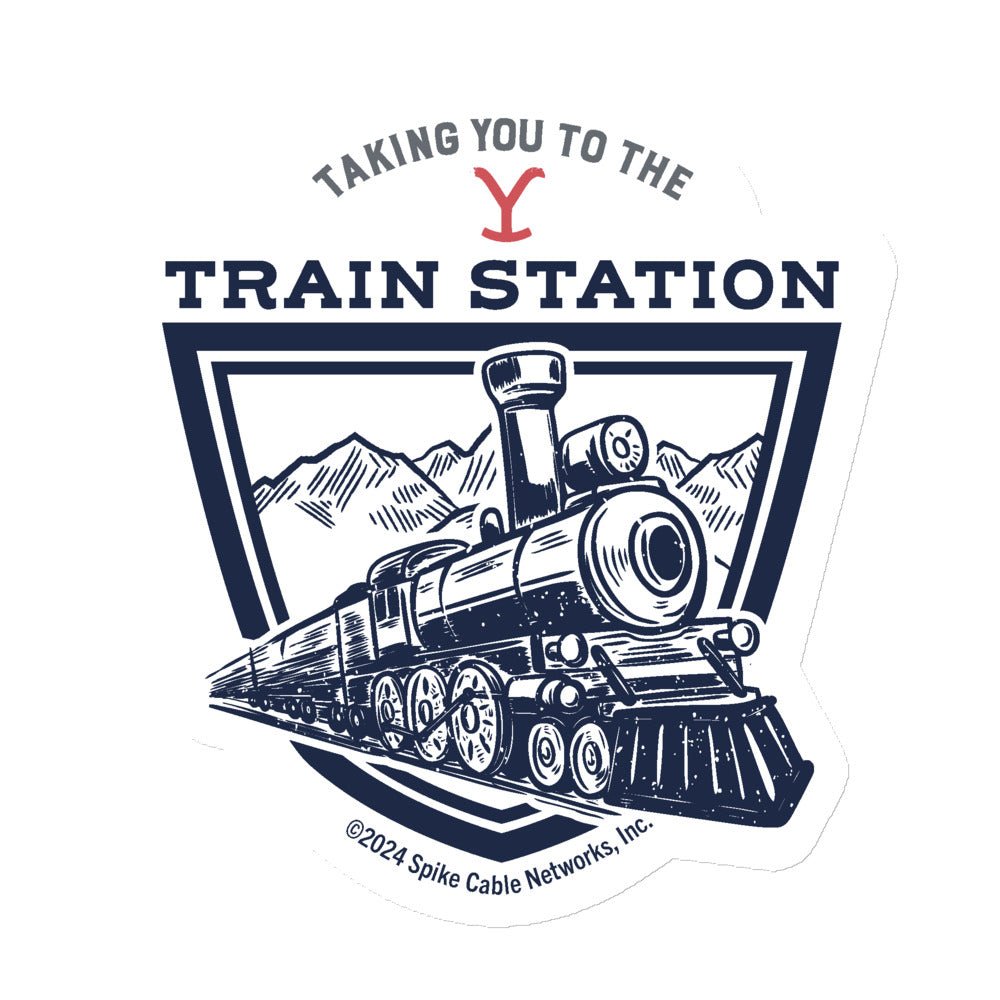 Yellowstone Taking You To The Train Station Magnet - Paramount Shop