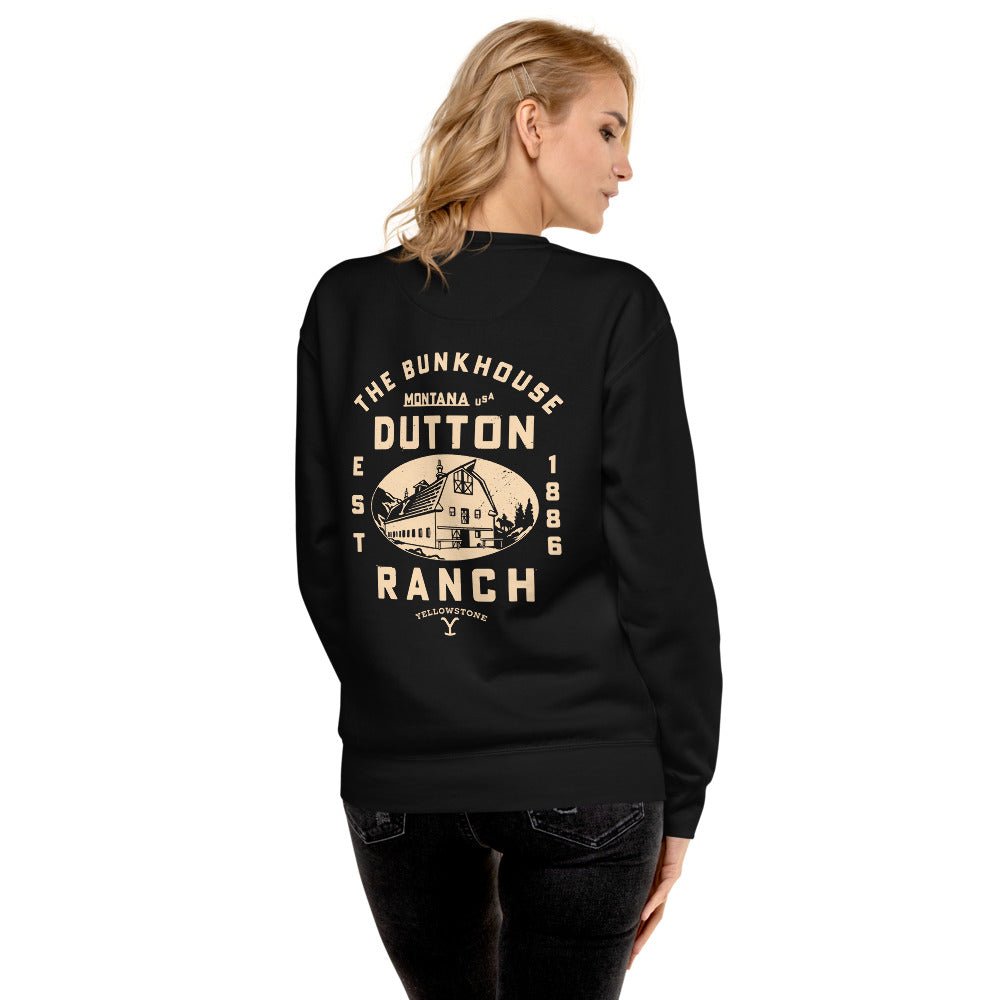 Yellowstone The Bunkhouse 1886 Sweatshirt - Paramount Shop