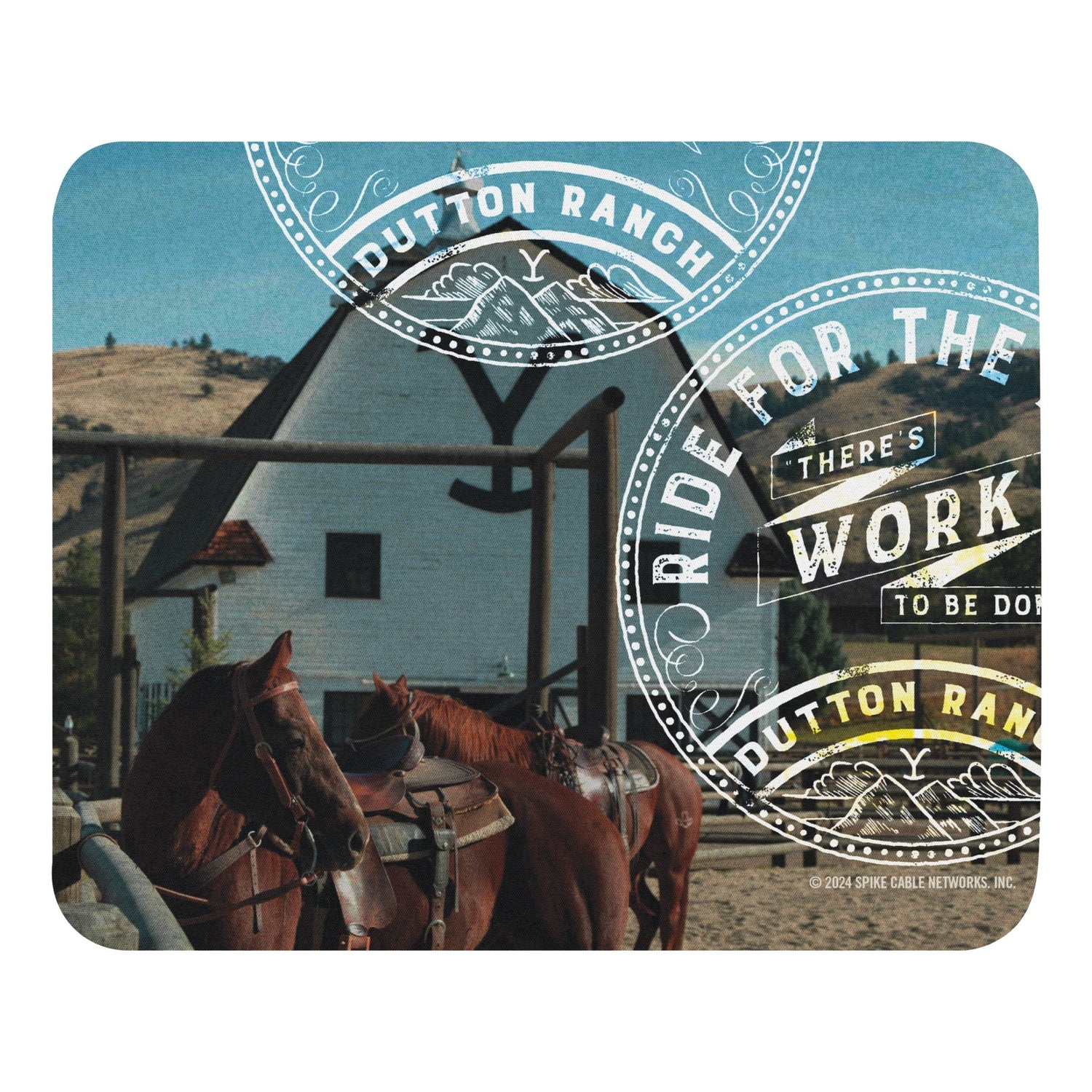 Yellowstone There's Work To Be Done Mouse Pad - Paramount Shop