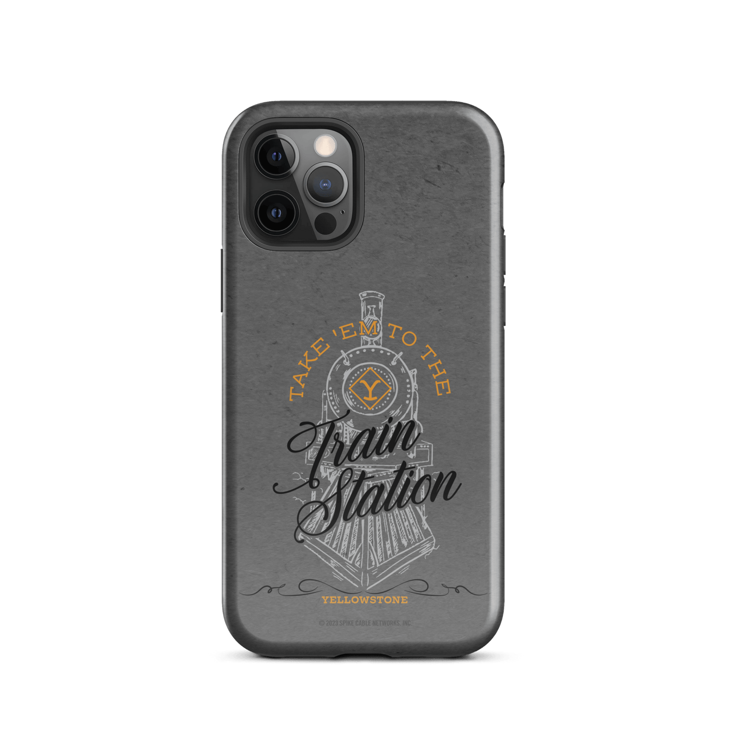 Yellowstone Train Station Tough Phone Case - iPhone - Paramount Shop