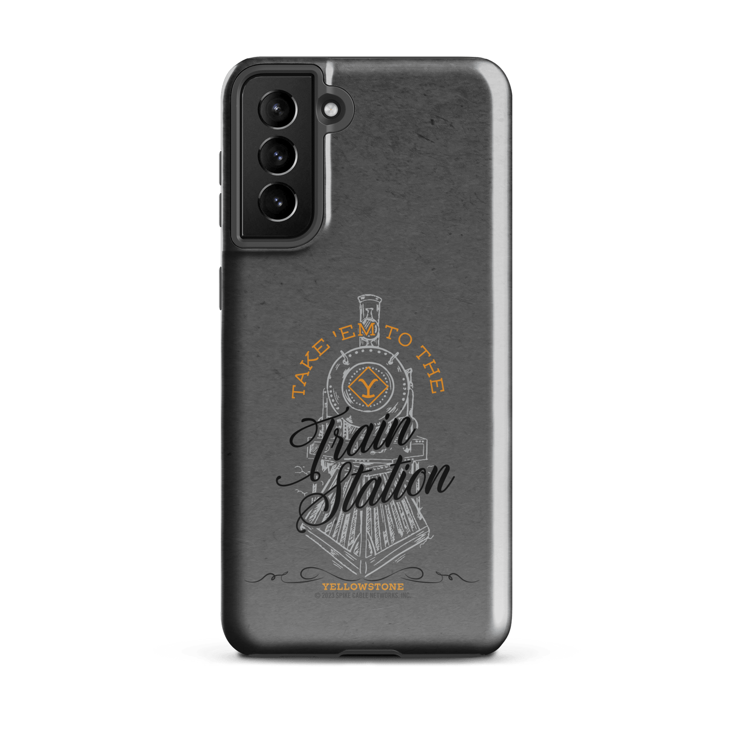 Yellowstone Train Station Tough Phone Case - Samsung - Paramount Shop