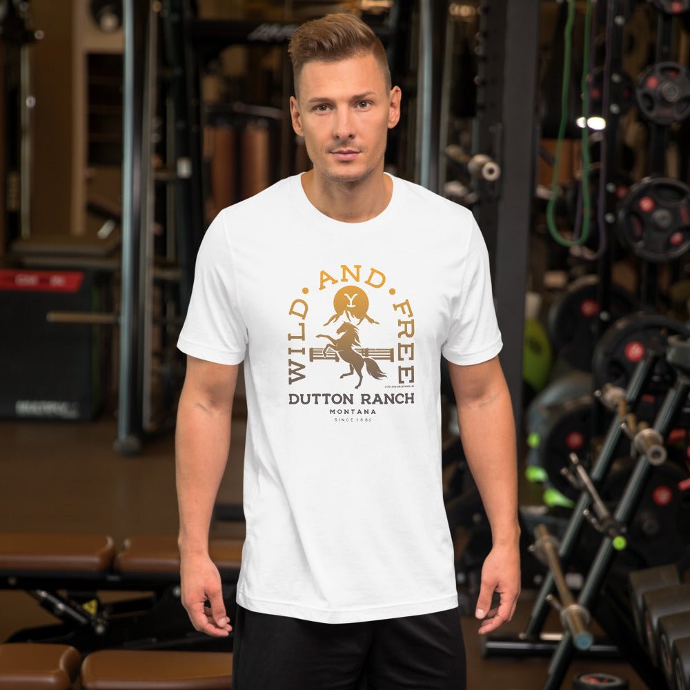 Yellowstone Wild And Free Unisex T-Shirt - Paramount Shop