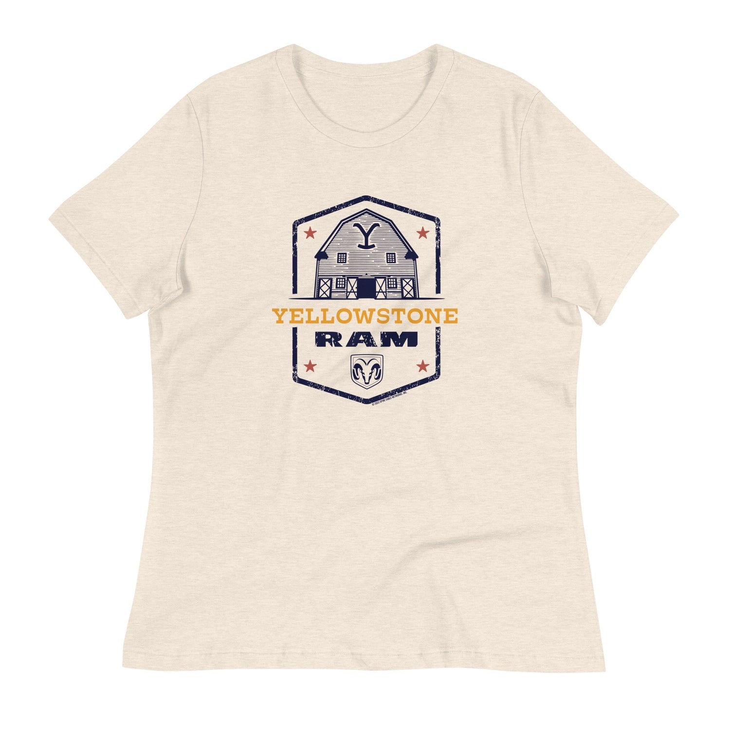 Yellowstone x Ram Barn Women's T - Shirt - Paramount Shop