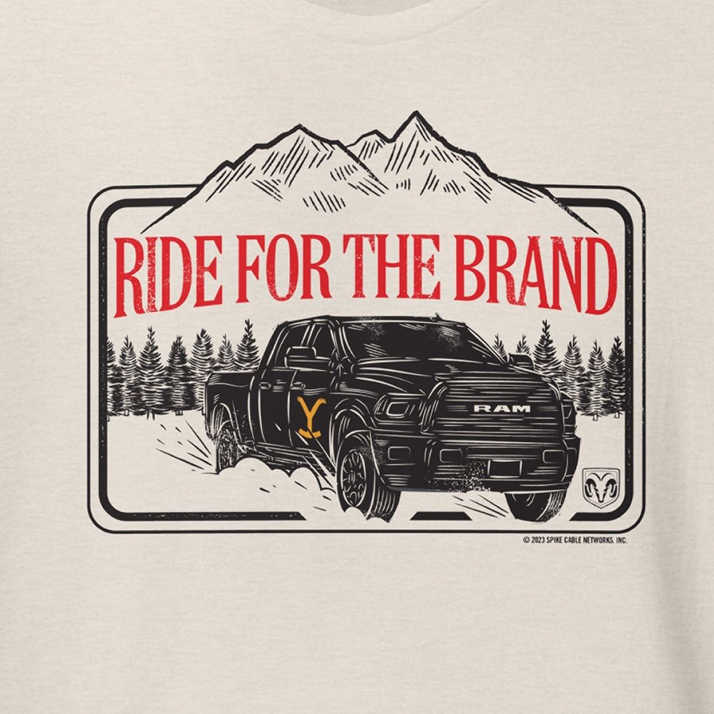 Yellowstone x Ram Ride For The Brand T - Shirt - Paramount Shop