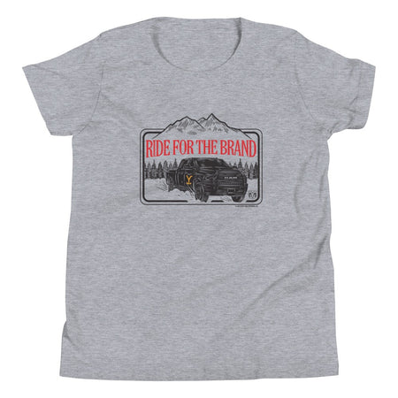 Yellowstone x Ram Ride For The Brand Youth T - Shirt - Paramount Shop