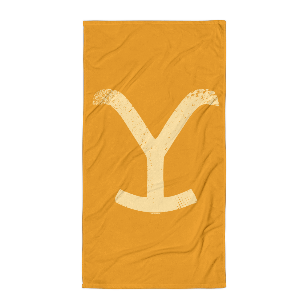 Yellowstone Y Logo Beach Towel - Paramount Shop
