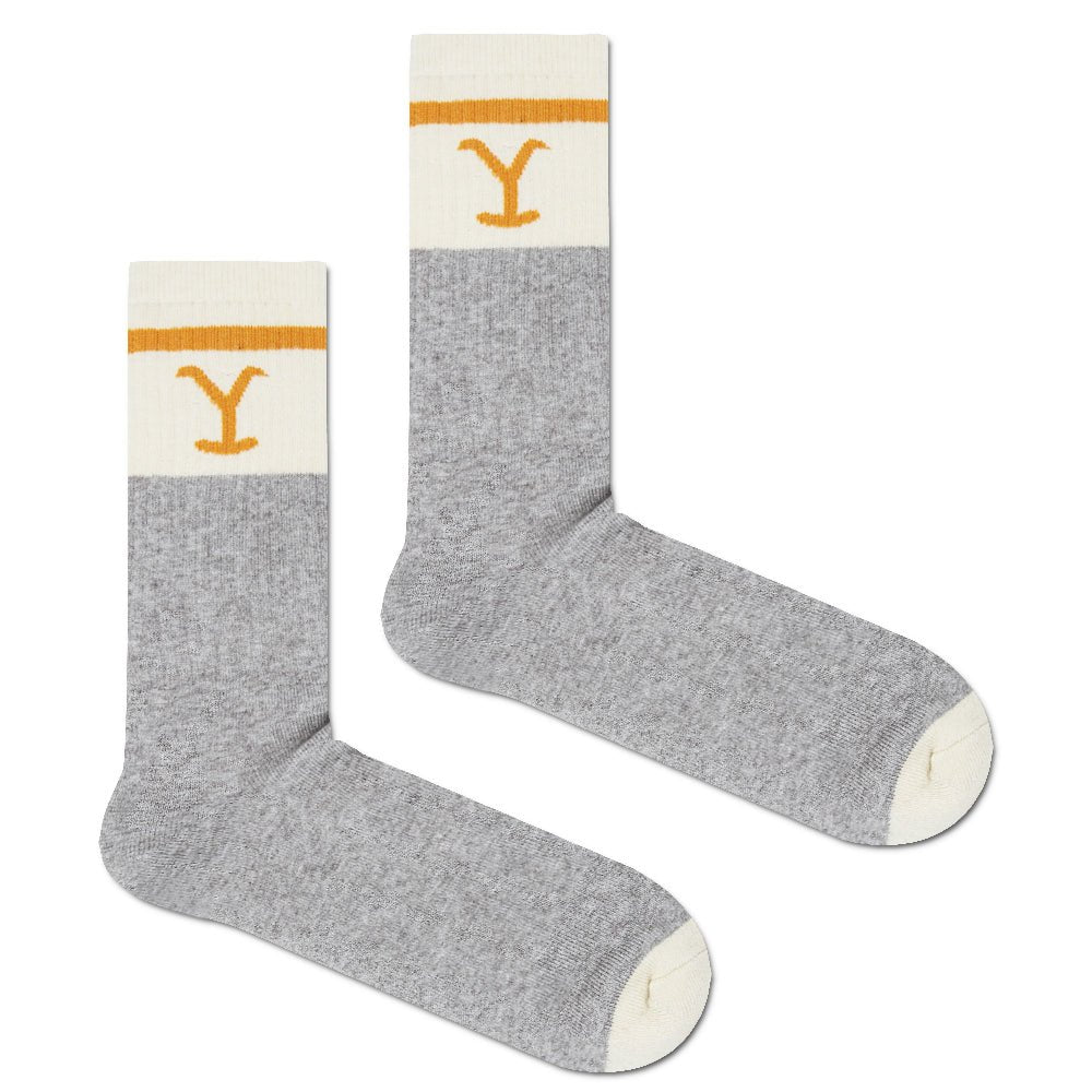 Yellowstone Y Logo Wool Socks - Paramount Shop