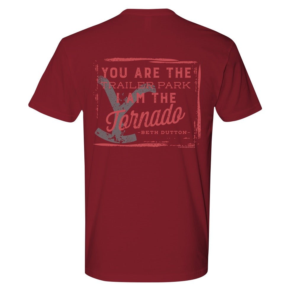 Yellowstone You Are The Trailer Park Adult Short Sleeve T - Shirt - Paramount Shop