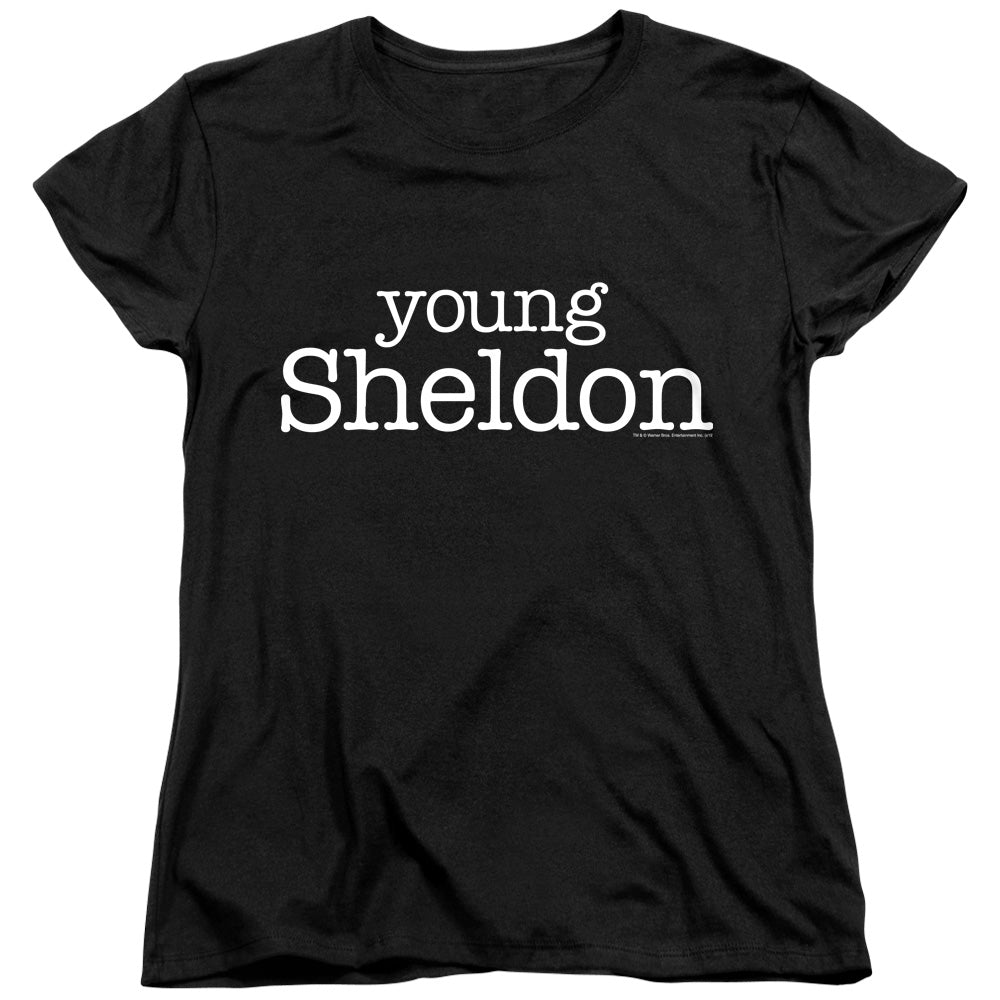 Young Sheldon Logo Women's Short Sleeve T - Shirt - Paramount Shop