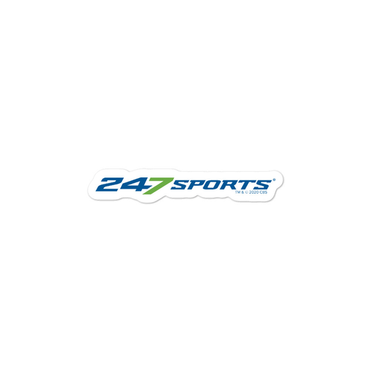 CBS Sports 247Sports Logo Die Cut Sticker
