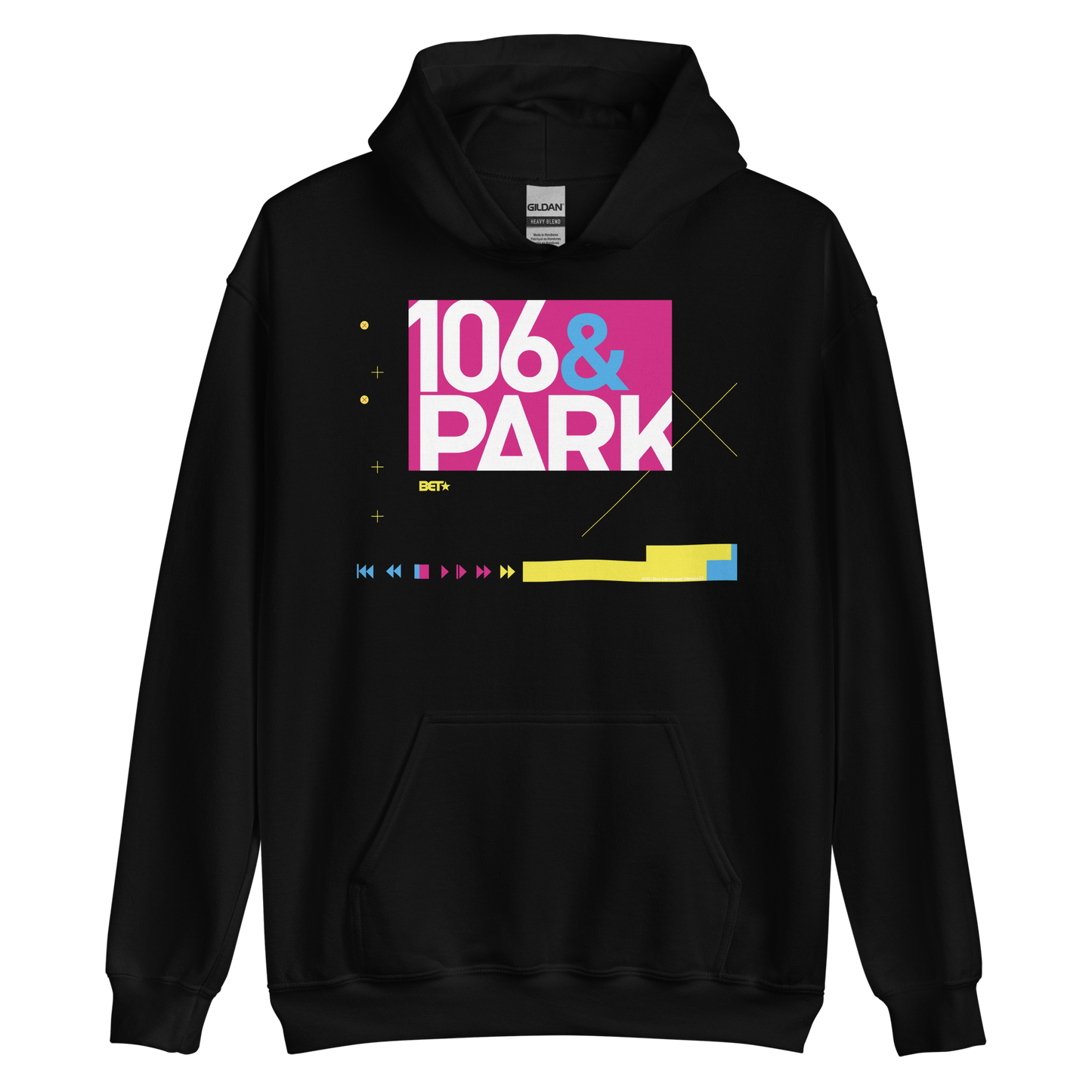 106 & Park Composition Hooded Sweatshirt