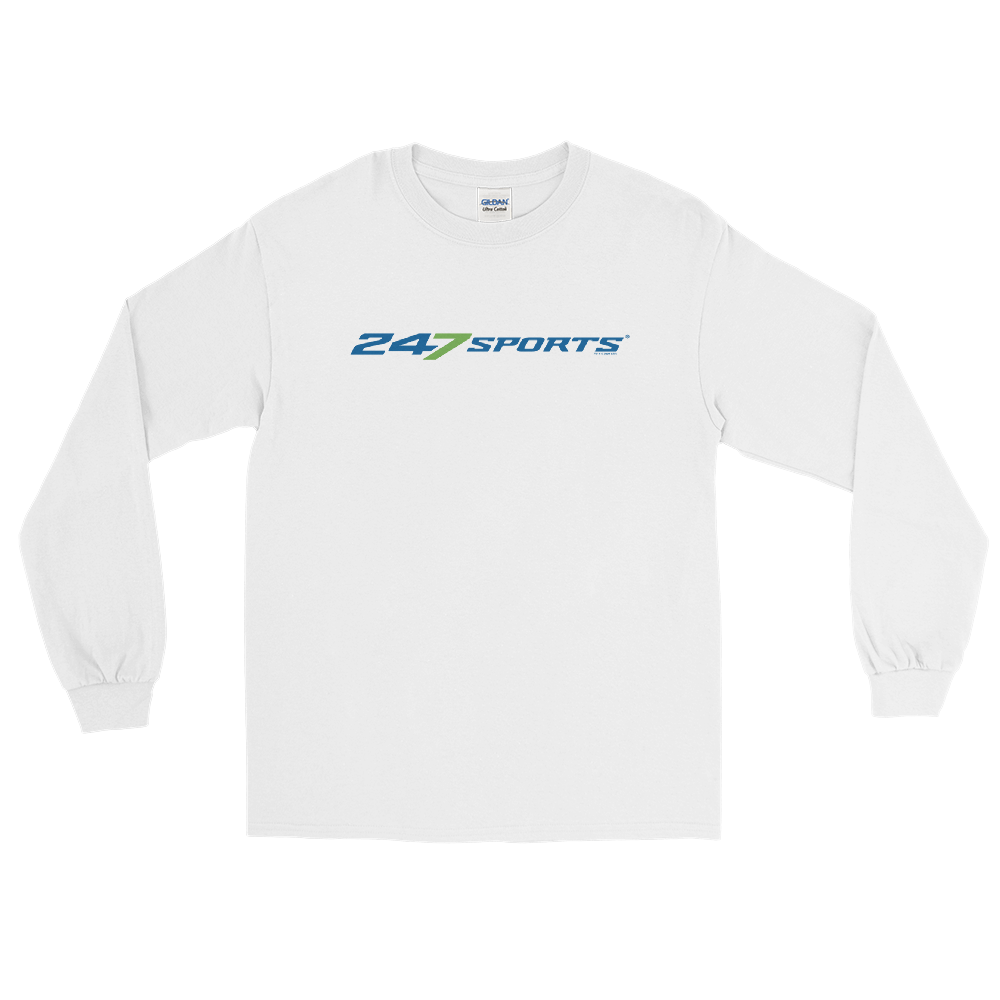 Chutzpah™ Vintage Brand Unisex Long Sleeve T-Shirt (White Logo