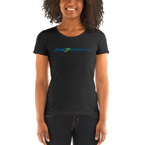 247 Sports Primary Logo Women's Tri-Blend Short Sleeve T-Shirt