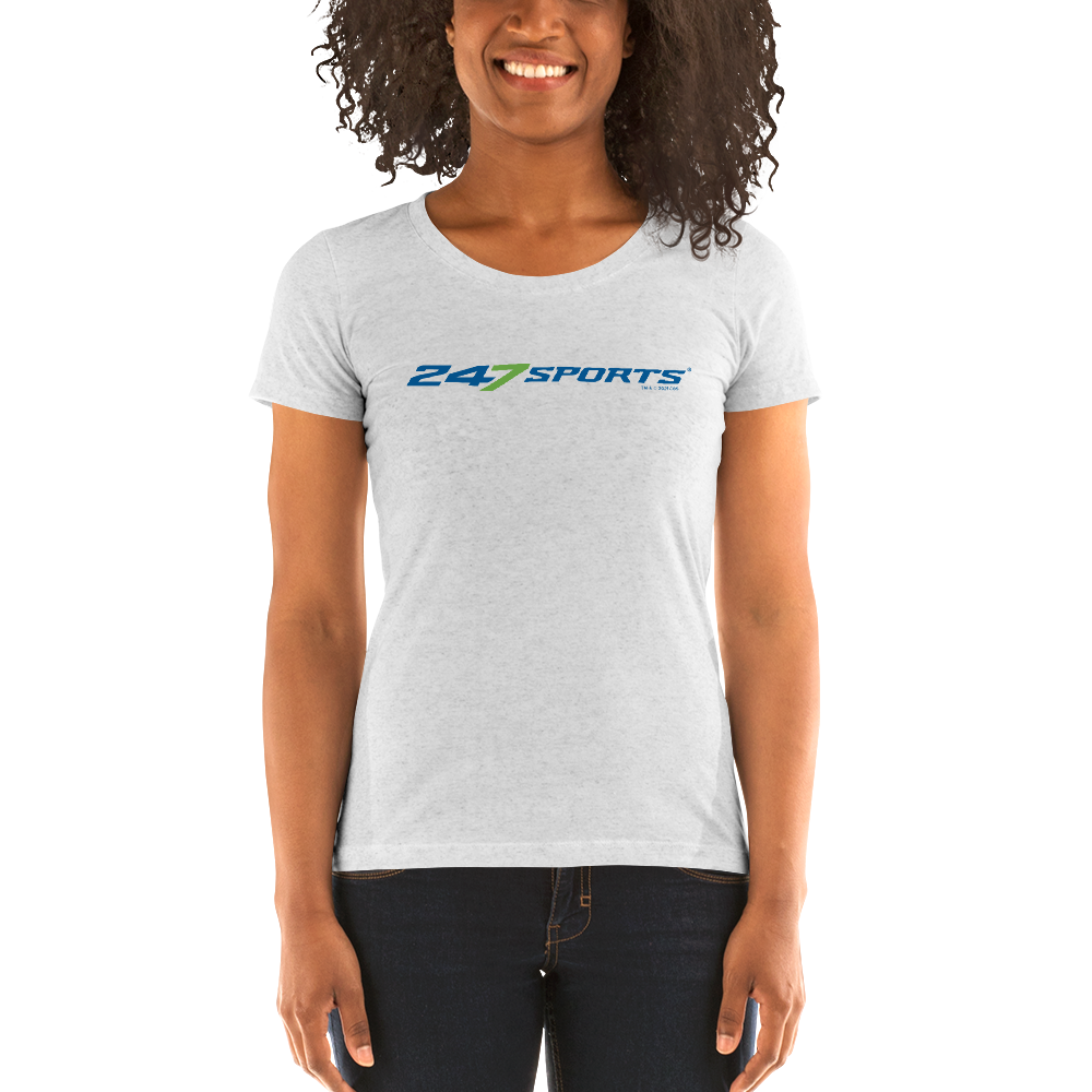 247 Sports Primary Logo Women's Tri-Blend Short Sleeve T-Shirt