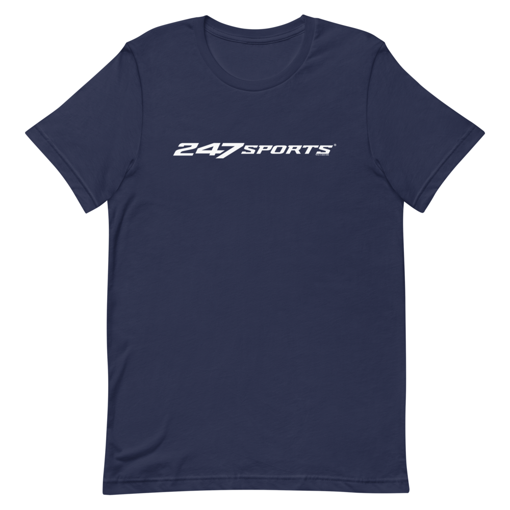 247 Sports 247Sports Logo White Adult Short Sleeve T-Shirt