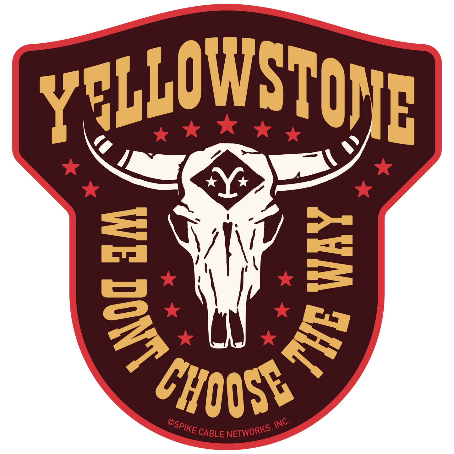 Yellowstone Ranch Dutton Patchs Autocollants Assortis Paquet de 3