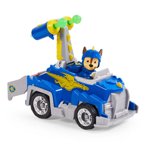 PAW Patrol, Rescue Knights Chase Transforming Toy Car with Collectible Action Figure, Kids Toys for Ages 3 and up