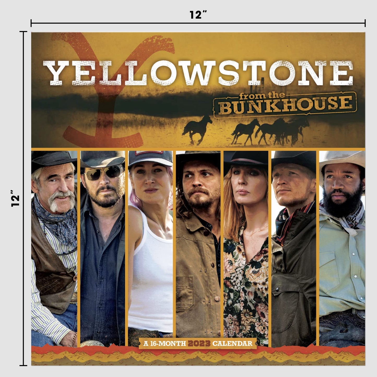 Yellowstone 2023 Wall Calendar – Paramount Shop