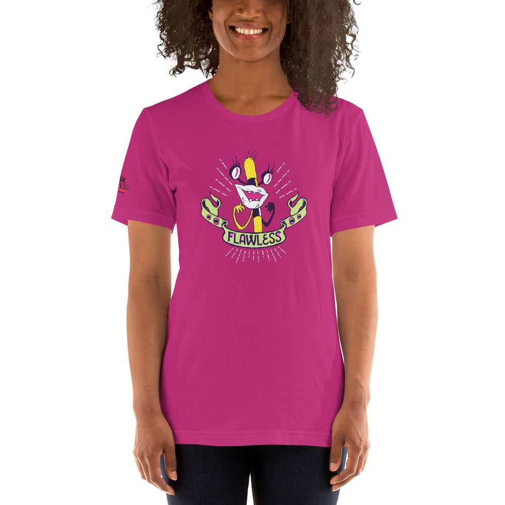 Aaahh!!! Real Monsters Oblina Flawless Adult Short Sleeve T-Shirt