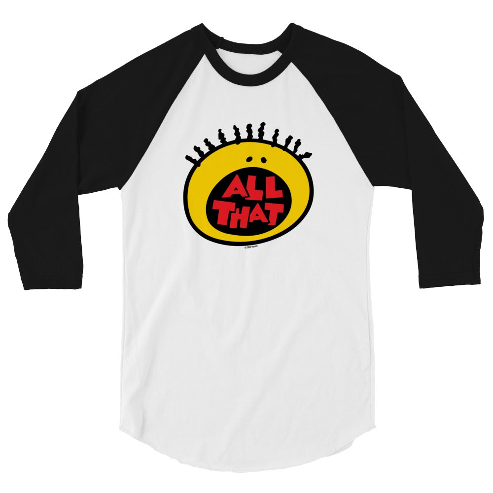 All That Original Logo Adult 3/4 Sleeve Raglan Shirt
