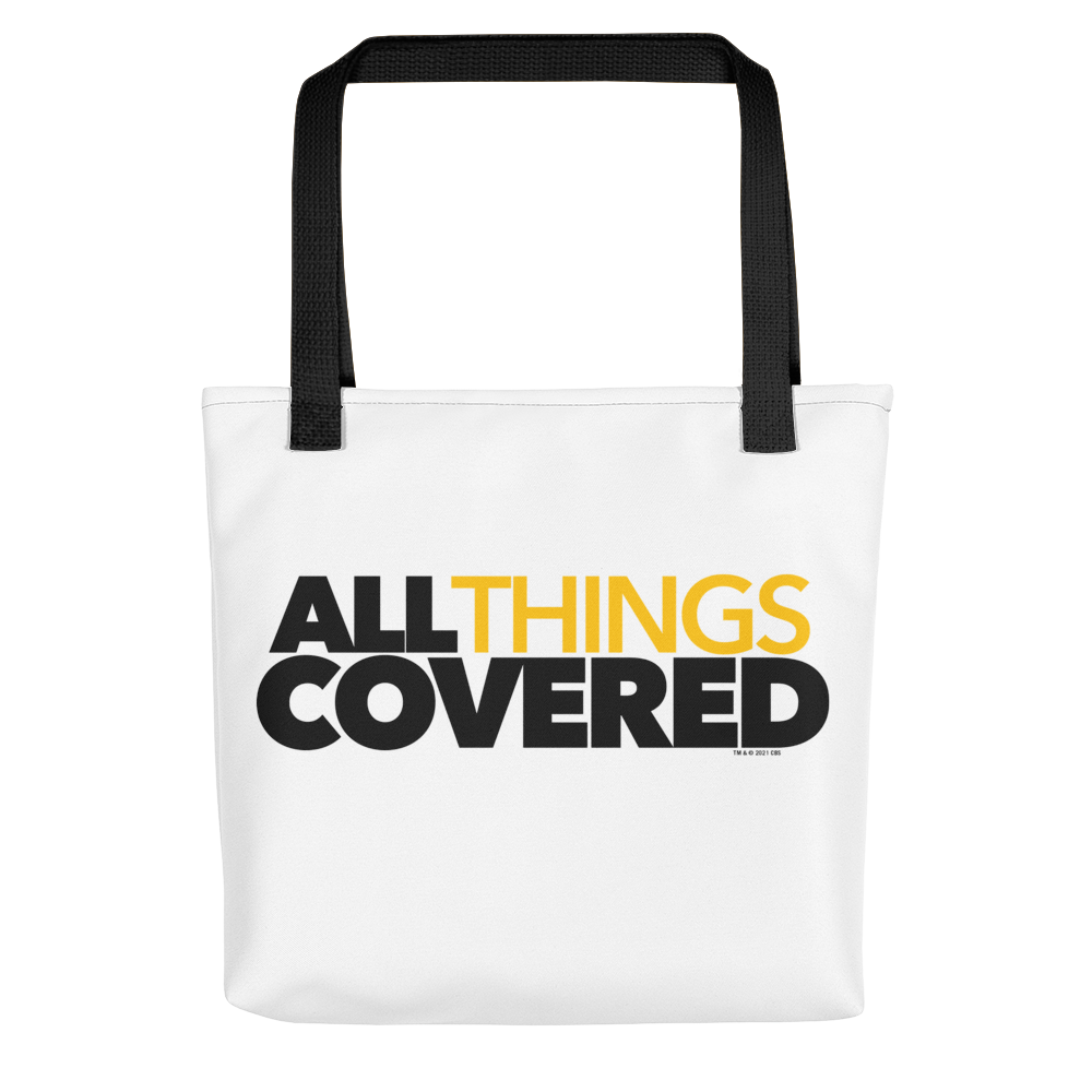 All Things Covered Podcast Logo Premium Tote Bag