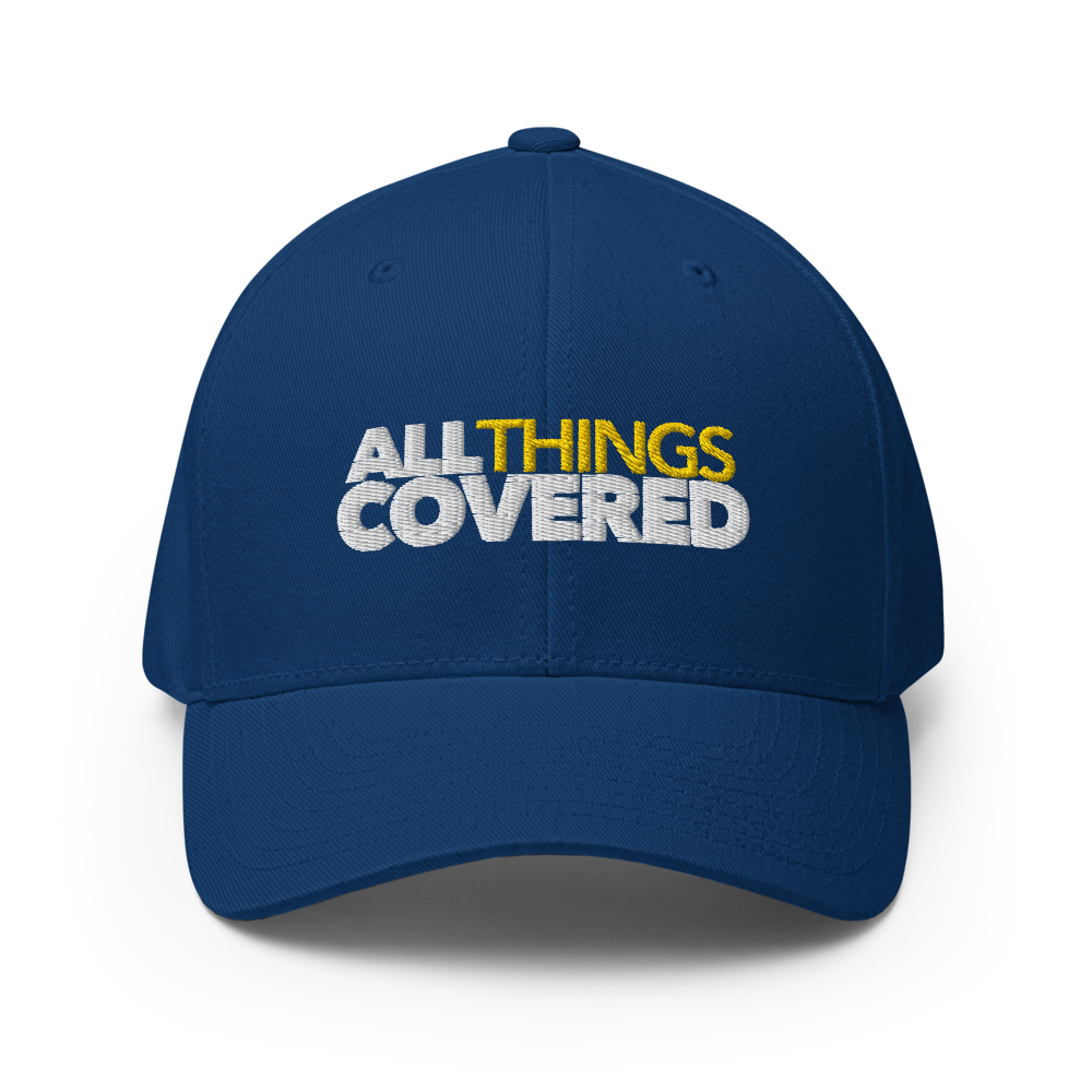 All Things Covered Podcast White Logo Embroidered Hat