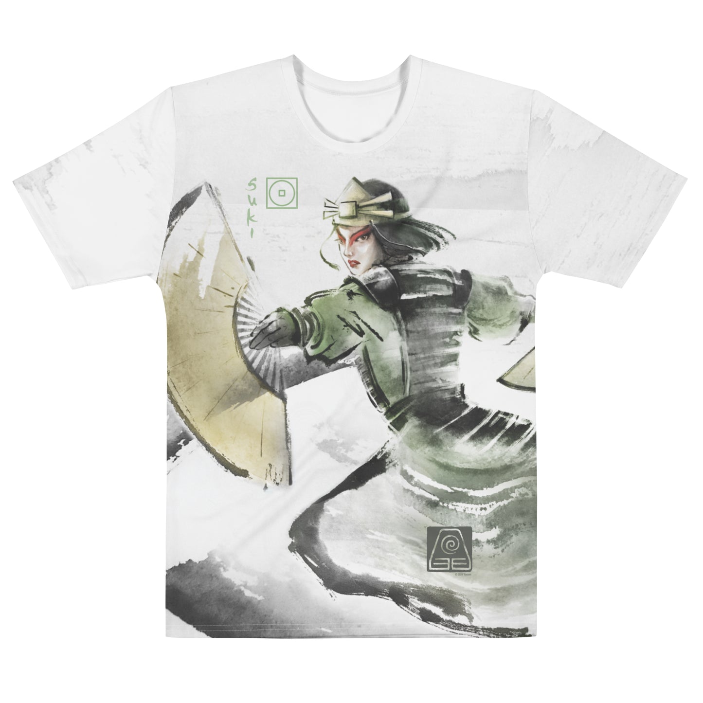 Camiseta acuarela Avatar The Last Airbender Suki