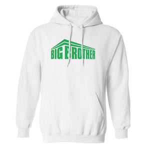 Big Brother Green All Stars Logo Fleece Hooded Sweatshirt