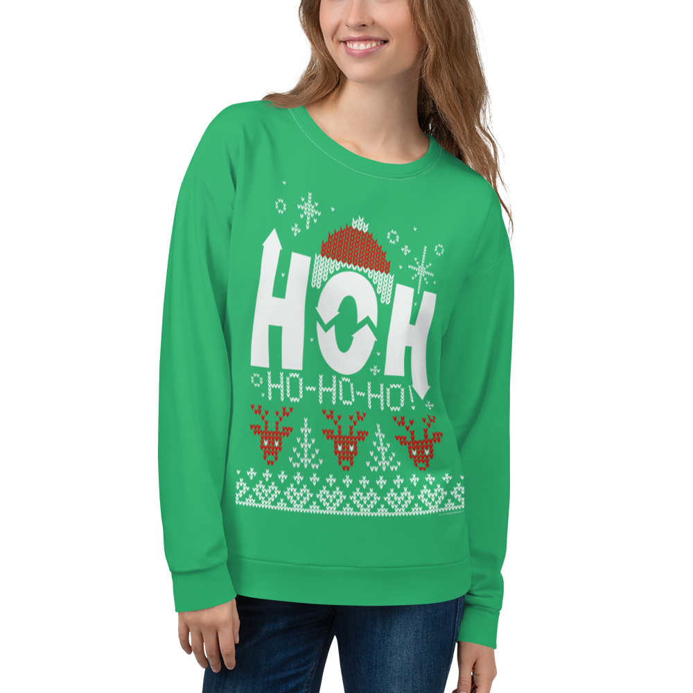 Big Brother Holiday HOH Adult All-Over Print Sweatshirt