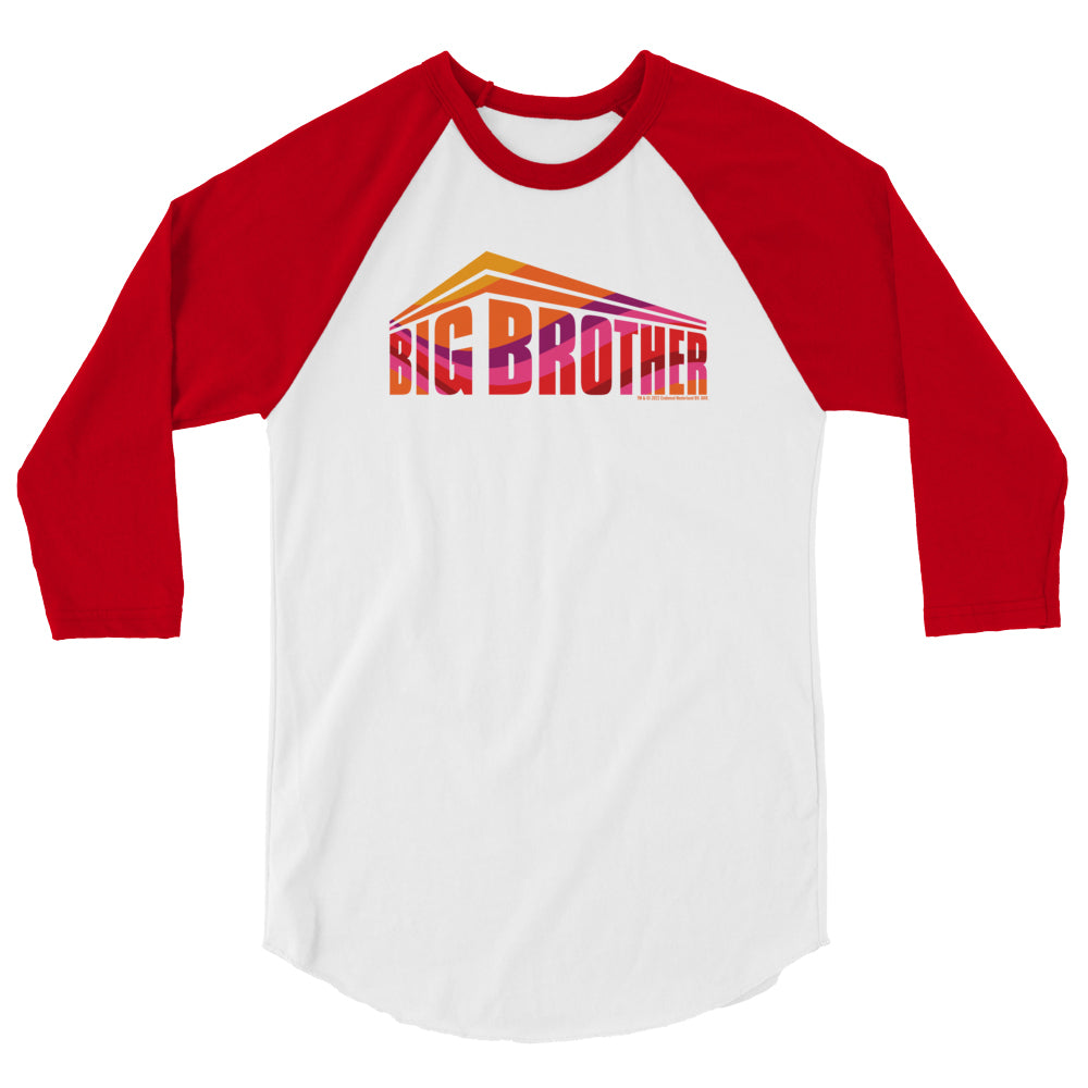 Big Brother Swirl Logo Unisex 3/4 Sleeve Raglan Shirt