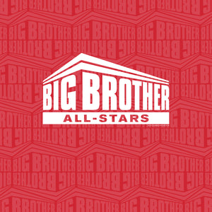 Big Brother Alle Stars Logo Sherpa-Decke mit Muster