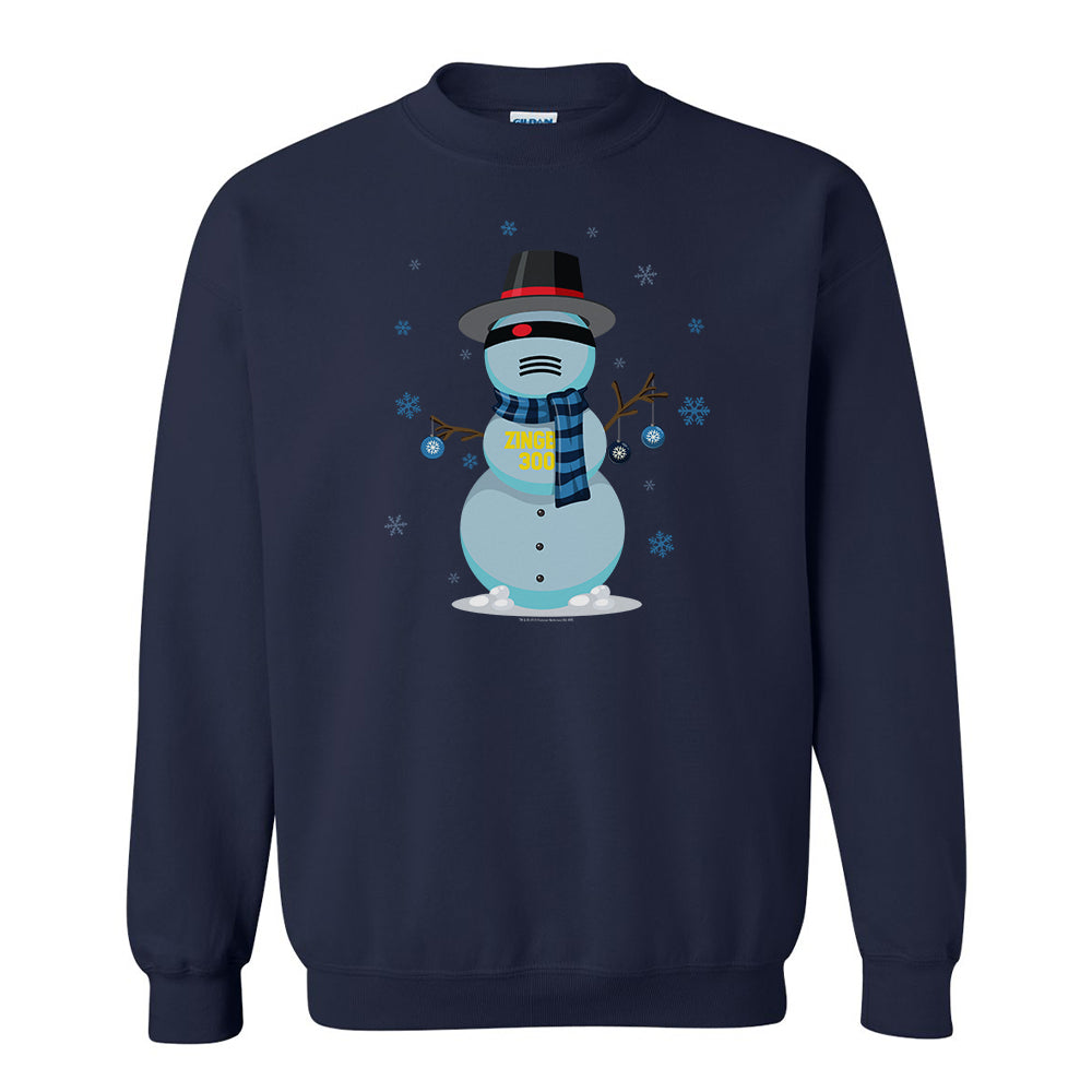 Big Brother Snowbot 3000 Fleece-Sweatshirt mit Rundhalsausschnitt